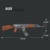 Reobrix Technik AK-47 Baukasten Set,1366 Stück Assault Rifle Construction Set, Moc Militärwaffe Technologie Gewehr Modell Mit Schießfunktion Baustein - 8