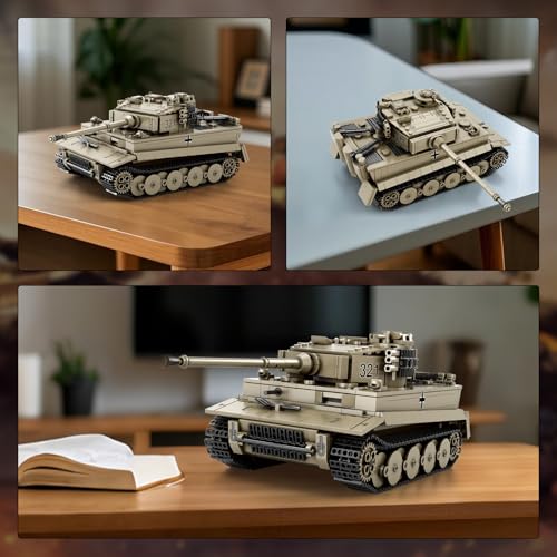 Reobrix Tiger I Panzer (Set 77031) Modell