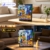Reobrix Van Gogh Art Licht Klemmbausteine Set für Erwachsene - Nachthimmel Café 66702, 3D Gemälderahmen Modell Set für Wandkunst Raumdeko, Wandbehang oder Freistehend, Geschenke ab14+ (2678 Teile) - 3