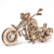 ROBOTIME 3D Motorrad Holzpuzzle für Erwachsene Holzmodelle Bausätze DIY bewegliches Fahrrad Fahrzeugmodell Mechanischer Holzbausatz Geburtstagsgeschenk - 1