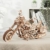 ROBOTIME 3D Motorrad Holzpuzzle für Erwachsene Holzmodelle Bausätze DIY bewegliches Fahrrad Fahrzeugmodell Mechanischer Holzbausatz Geburtstagsgeschenk - 7