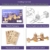 Rolife Holzpuzzle Erwachsene 3D Modellbau Holzbausatz für Erwachsene Teenager 113 Teilen, Tower Bridge - 5