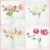 ROLLWAY 5 Bündel Kunstblumen wie Echt Pfingstrosen Künstlich Seidenblumen Groß 51cm, Künstliche Blumen Ranunkeln Künstlich Pfingstrose Kunst Blumen Künstlicher Blumenstrauss Rosa Lila Weiß（φ 8cm） - 7