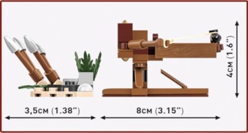 COBI Römischer Skorpion (Set-20079) Maße