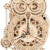 RoWood 3D Puzzle Eule Uhr Modellbau aus Holz mit Timer - DIY Holzpuzzle Modellbausatz Bastelsets für Erwachsene - Handwerk Holzbausatz Geschenk zum Geburtstag/Weihnachten - 1