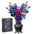runpeak Klemmbausteine Blumen Set, Gothic Künstliche Blumen Deko, Botanisches Modell zum Bauen für Erwachsene, Ideales Valentinstagsgeschenk für Frauen und Mädchen (759 Teile) - 1