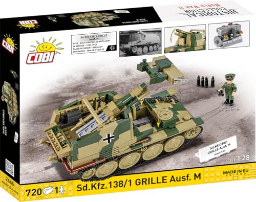 COBI Grille Sd.Kfz. 138 Sturmgeschütz Panzerkampfwagen 38(t) Box