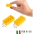 Simba 104114200 - Blox 700 Bausteine für Kinder ab 3 Jahren, 8er Steinebox mit Grundplatte, vollkompatibel, farblich gemischt, schwarz, rot, weiß, gelb, blau, 104114200 - 2