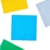 Simba Blox 104114556 4x Bauplatte, je 25x25cm, gelb, grau, grün, blau, hohe Qualität, beidseitig bespielbar, vollkompatibel mit vielen anderen Herstellern, Grundplatte Bausteine, ab 3 Jahren