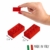 Simba 104118905 - Blox, 100 rote Bausteine für Kinder ab 3 Jahren, 8er Steine, inklusive Dose, hohe Qualität, vollkompatibel mit vielen anderen Herstellern - 2