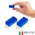 Simba 104118925 - Blox, 500 blaue Bausteine für Kinder ab 3 Jahren, 8er Steine, im Karton, vollkompatibel mit vielen anderen Herstellern - 2