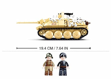 Sluban (Battle of Budapest) - Tank Destroyer 344pcs, M38-B0976, Multi Colour - 3