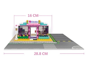 Sluban Klemmbausteine SL95296, Schönheitssalon (243 Teile) [M38-B0526], Spielset, Klemmbausteine, Girls Dream, mit Spielfigur, Mädchenträume, bunt - 5