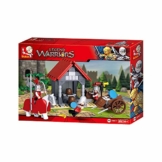 Sluban Klemmbausteine SL95383, Brunnen (286 Teile) [M38-B0613], Spielset, Klemmbausteine, Mittelalter, mit Spielfigur, Verschiedenes - 1