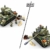 Sluban Klemmbausteine SL95720, WWII - Mittlerer All. Panzer II (2in1) [M38-B0860], Spielset , Klemmbausteine, Soldaten, mit Spielfigur, Army WWII, bunt - 3