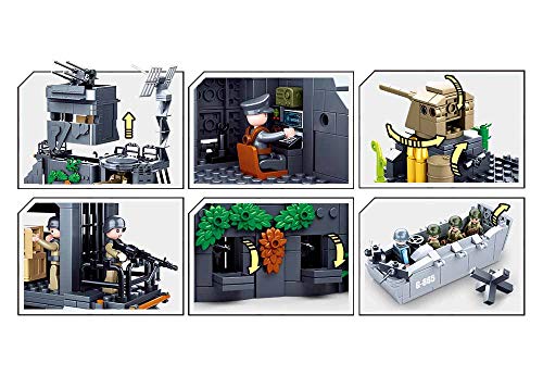 Sluban WWII Atlantikwall Minifiguren