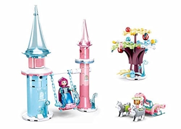 Sluban M38-B0895 Fairy Tales of Winter – Snowfield Swing 135 Stück, Mehrfarbig - 2