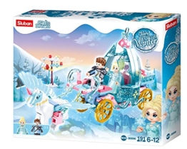 Sluban M38-B0896 Fairy Tales of Winter – Carriage 191 Cs, Mehrfarbig - 1