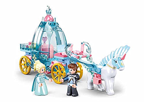 Sluban M38-B0896 Fairy Tales of Winter – Carriage 191 Cs, Mehrfarbig - 2