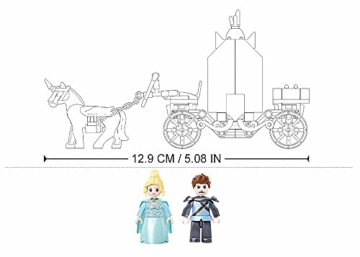 Sluban M38-B0896 Fairy Tales of Winter – Carriage 191 Cs, Mehrfarbig - 3