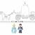 Sluban M38-B0896 Fairy Tales of Winter – Carriage 191 Cs, Mehrfarbig - 3