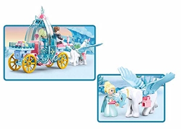 Sluban M38-B0896 Fairy Tales of Winter – Carriage 191 Cs, Mehrfarbig - 5