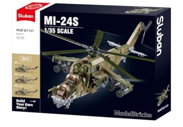 Sluban MI-24S Gunship 3-in-1 1/35, Grün - 5