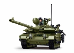Sluban ModelBricks T-90M-S Militärpanzer, Maßstab 1:35, 811 Teile, mit 2 Minifiguren, für Kinder von 6 bis 12 Jahren - 1