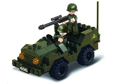 Sluban SL93851, Ambulanzkonvoi (229 Teile) [M38-B6000], Spielset , Klemmbausteine, Soldaten, mit Spielfigur, Army, bunt - 3