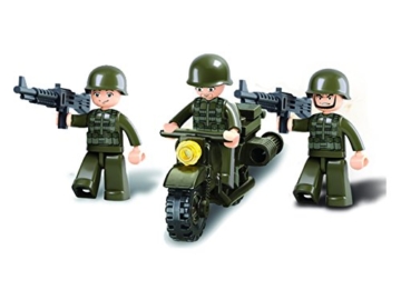 Sluban SL93889, Panzer I (258 Teile) [M38-B9800], Spielset, Klemmbausteine, Soldaten, mit Spielfigur, Army, bunt - 3