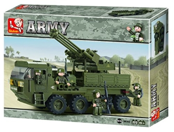 Sluban SL95128, Mobile Flak (306 Teile) [M38-B0302], Spielset , Klemmbausteine, Soldaten, mit Spielfigur, Army - 7