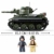 Sluban SL95557, WWII - Leichter All. Panzer (348 Teile)[M38-B0686], Spielset , Klemmbausteine, Soldaten, mit Spielfigur, Army WWII - 4