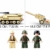 Sluban SL95566, WWII - Deutsches Halbkettenfahrzeug [M38-B0695], Spielset , Klemmbausteine, Soldaten, mit Spielfigur, Army WWII - 5