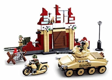 Sluban SL95567, WWII - Kampf um Stalingrad [M38-B0696], Spielset , Klemmbausteine, Soldaten, mit Spielfigur, Army WWII - 2