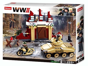Sluban SL95567, WWII - Kampf um Stalingrad [M38-B0696], Spielset , Klemmbausteine, Soldaten, mit Spielfigur, Army WWII - 1