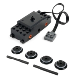 Sparkleiot Power Up Train Motor Compatible with Standard Building Blocks 88002 10254 53401 53400 MOC Power Functions - 1