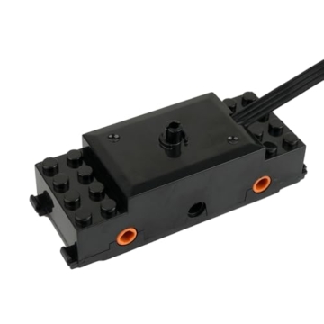 Sparkleiot Power Up Train Motor Compatible with Standard Building Blocks 88002 10254 53401 53400 MOC Power Functions - 3