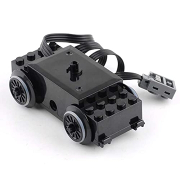 Sparkleiot Power Up Train Motor Compatible with Standard Building Blocks 88002 10254 53401 53400 MOC Power Functions - 4