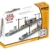Steinchenshop Moderner Modularer Bahnsteig – 1.047 Klemmbausteine – 106 cm lang – 8 Module flexibel kombinierbar – mit bedruckten Steinen – kompatibel mit gängigen Bausteinsystemen - 1