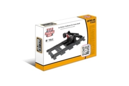 Steinchenshop Prellbock aus Klemmbausteinen – Eisenbahn-Zubehör (47 Teile)