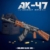 Technik Schießwaffe Bausteine, Technik AK-47 Sturmgewehr Bausatz Modell, 1238+ Klemmbausteine Gewehr Waffen Bauset Konstruktionspielzeug Kompatibel mit Großen Marken - 2