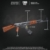 Technik Schießwaffe Bausteine, Technik AK-47 Sturmgewehr Bausatz Modell, 1238+ Klemmbausteine Gewehr Waffen Bauset Konstruktionspielzeug Kompatibel mit Großen Marken - 4