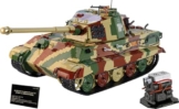 Tiger II Königstiger Scale 1:12, 86cm x 32.5cm x 29cm, Dreifarbig - 1