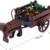 TRavesty Militärische Mittelalterliche Figuren Kutsche Streitwagen Bausteine Set, Mittelalterlicher Figuren Wagenmodell Bausteine Bausatz, Custom Krieg Pferd Kit für Minifiguren - 2
