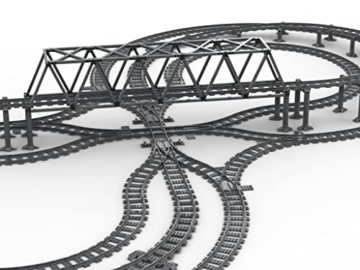 Trixbrix Schienen Infinity Loop Brücke