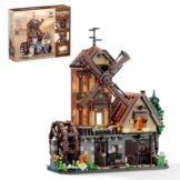 TYCOLE T2155 – Holzhaus mit Windmühle & Wasserrad