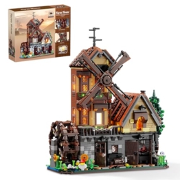 TYCOLE T2155 – Holzhaus mit Windmühle & Wasserrad