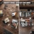TYCOLE City Café Bausatz mit Licht, 581 Stück Klemmbausteine, Architektur Modell Kaffee Haus, Kreatives Geschenk für Kinder, Jungen, Mädchen und Erwachsene ab 6 Jahren, Deko für Zuhause & Büro - 7