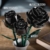 TYCOLE Gotische Schwarze Rosen Bausteine-Set, 12 STK in 3 Größen (je 4), Weihnachtskunstblumenstrauß, kompatibel mit gängigen Marken, Zimmerdeko & Geschenk für Frauen/Mädchen ab 6 Jahren - 2