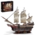 TYCOLE Piratenschiff-Bauset mit Beleuchtung - Mayflower Schiffsmodellspielzeug, Zuhause und Büro für Piratenfans, ideale für Erwachsene und Jungen im Alter von 8-14 Jahren als Geburtstag (2076 Teile) - 1